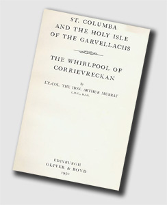 Picture of Whirlpool of Corryvreckan Book - Books About Corryvreckan Whirlpool in Argyll, Scotland
