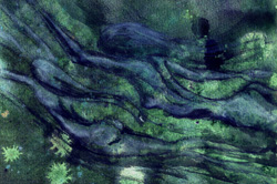 Gulf of Corryvreckan Picture - Extreme Sports in Argyll, Scotland - Illustration Copyright: Rebecca Barnett