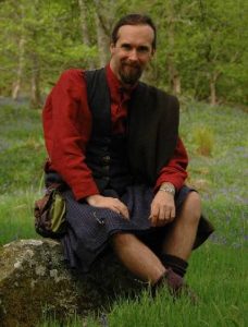 Scot AnSgeulaiche, Highland storyteller and guide.